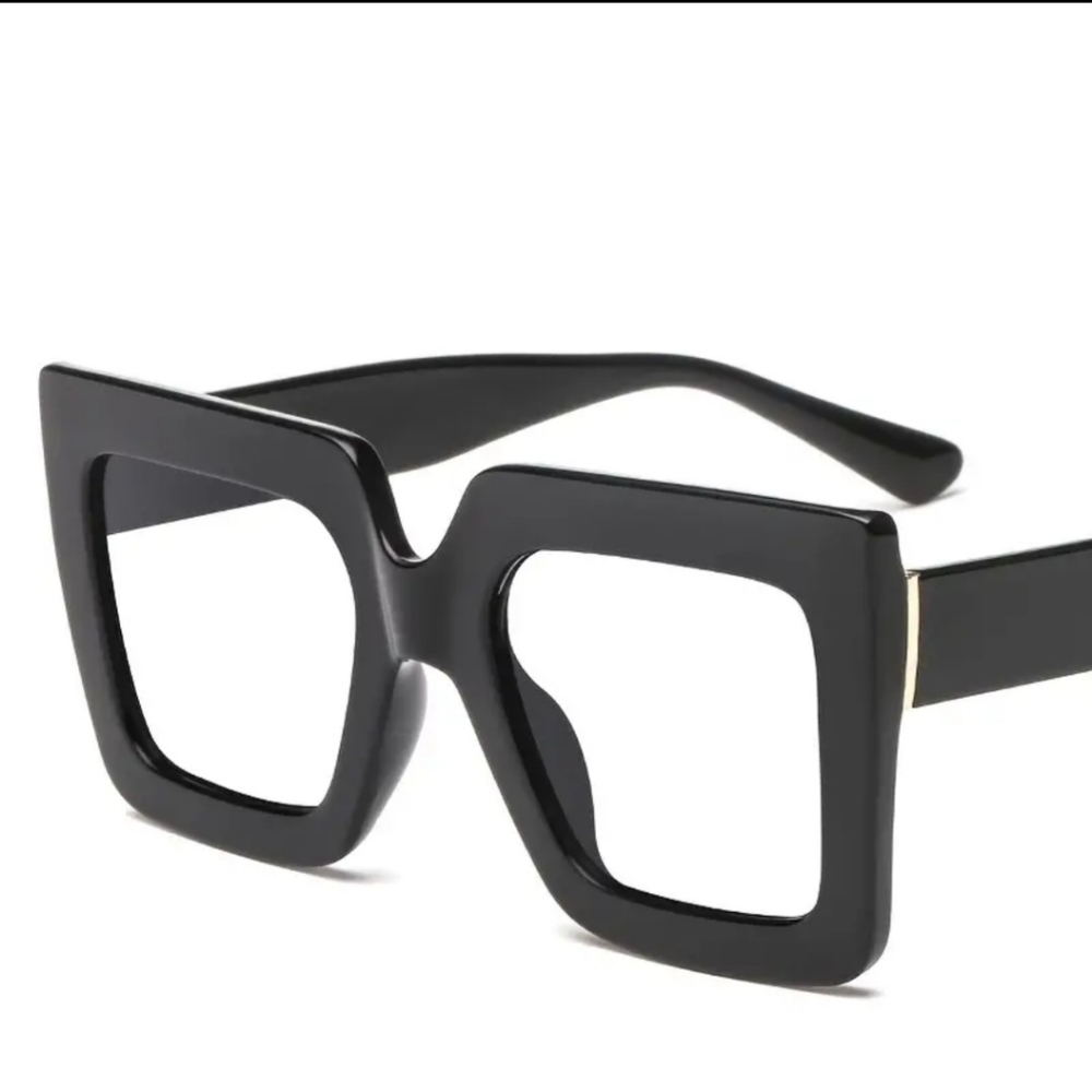 New Eyeglasses Frame Two-Color Square Frame - Picture 7 of 14